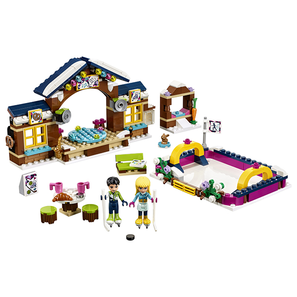 Конструктор Lego Friends. Горнолыжный курорт: каток  