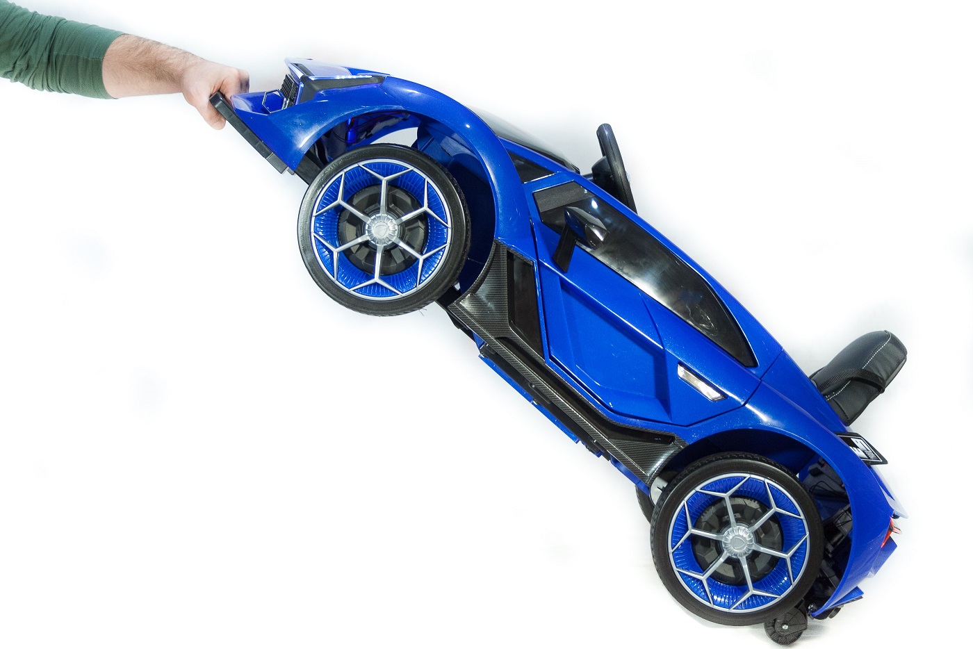 Электромобиль ToyLand Lamborghini YHK2881 синего цвета 