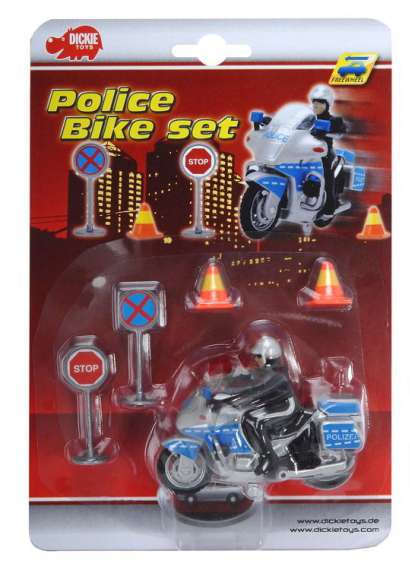 Набор игровой машина полицейская с аксессуарами  