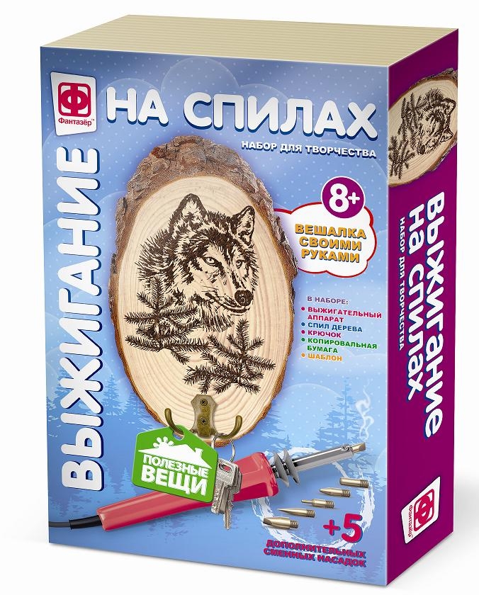 

Набор для творчества – Выжигание на спилах с крючком. Волк