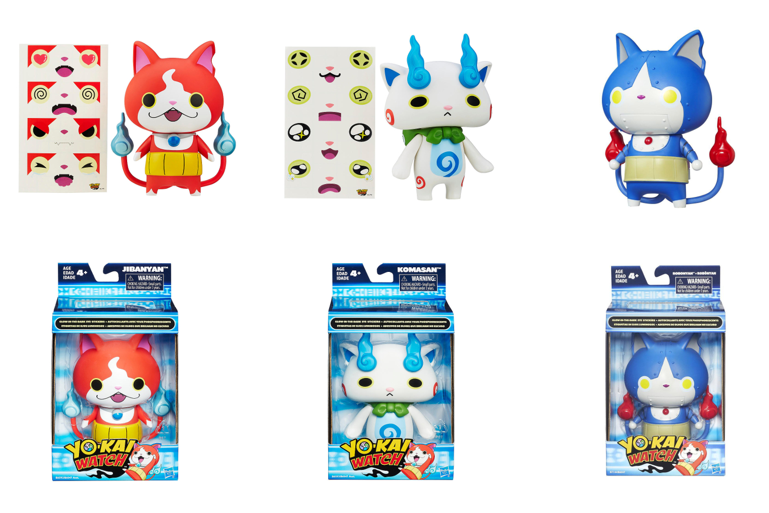 

Фигурка с наклейками из серии Yokai Watch