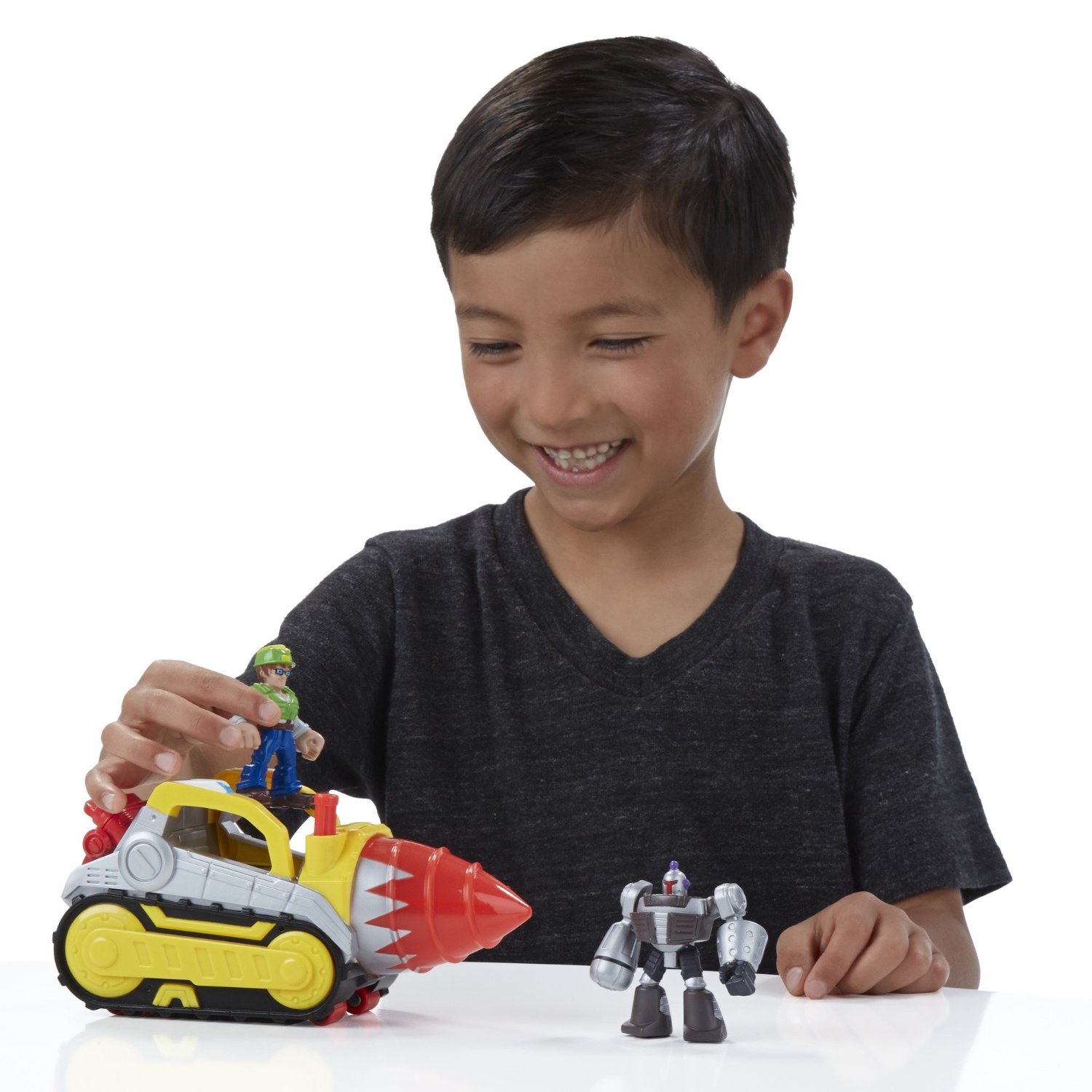 Набор Playskool Heroes - Спасательная буровая машина трансформеров  