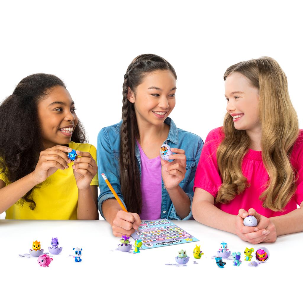 hatchimals 19104 хетчималс коллекционная фигурка 4 штуки бонус