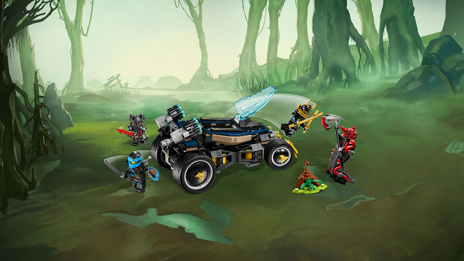 Lego Ninjago. Самурай VXL  