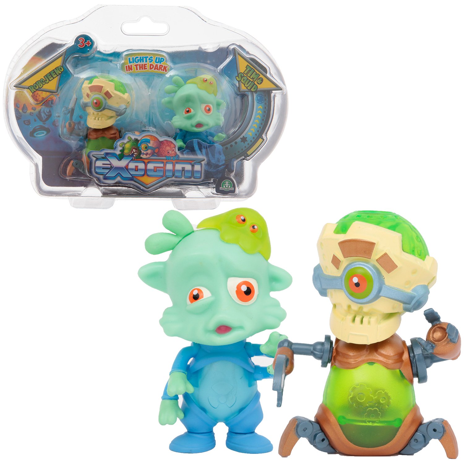 

Набор из 2-х фигурок Рободжино, Тим и Сквид