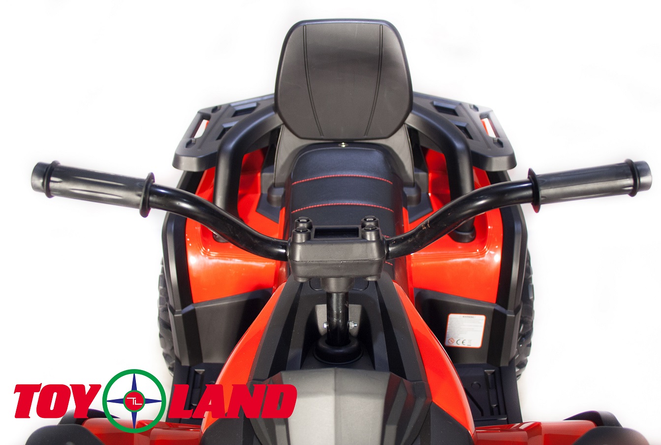 Детский электроквадроцикл Qwatro 4х4 ToyLand XMX607 красного цвета 