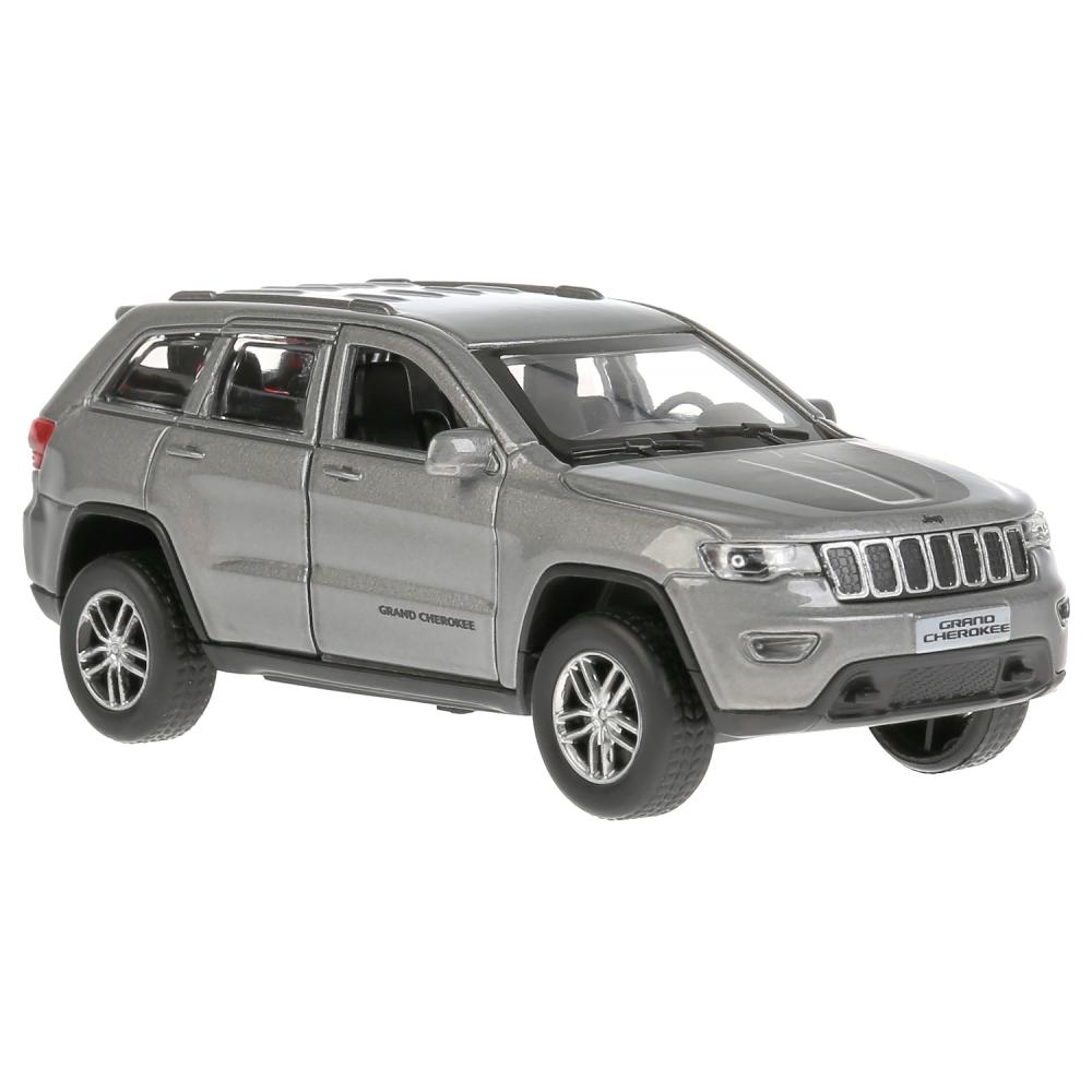 Инерционный металлический Jeep Grand Cherokee, 12 см, цвет серый  