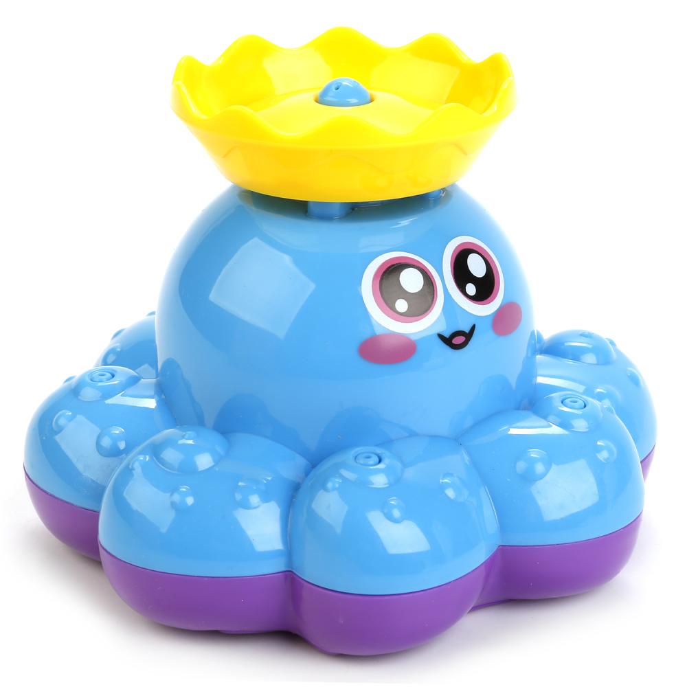 

Игрушка для ванной – Осьминог, озвученный и разбрызгивает воду