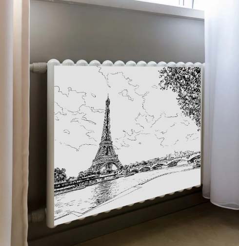 

Декор магнитный для радиатора – Эйфелева башня, 50 x 80 cм