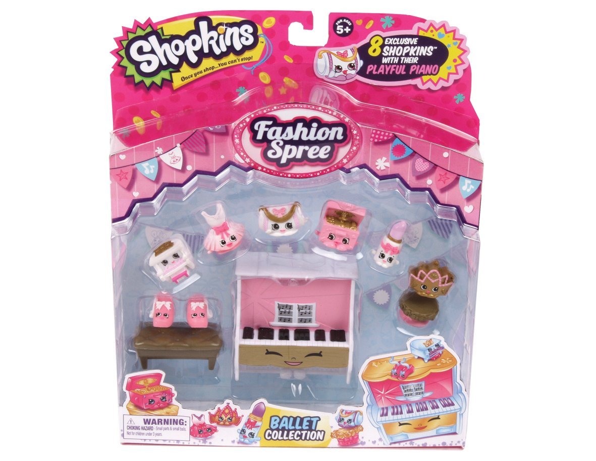 Набор Shopkins «Модные тренды» Бальная коллекция 8 фигурок  