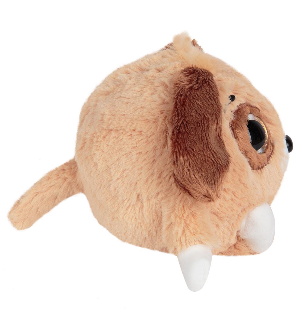 Мягкая игрушка из серии Дразнюка-Zoo - Коричневая собачка, показывает язык, 13 см., в пакете  