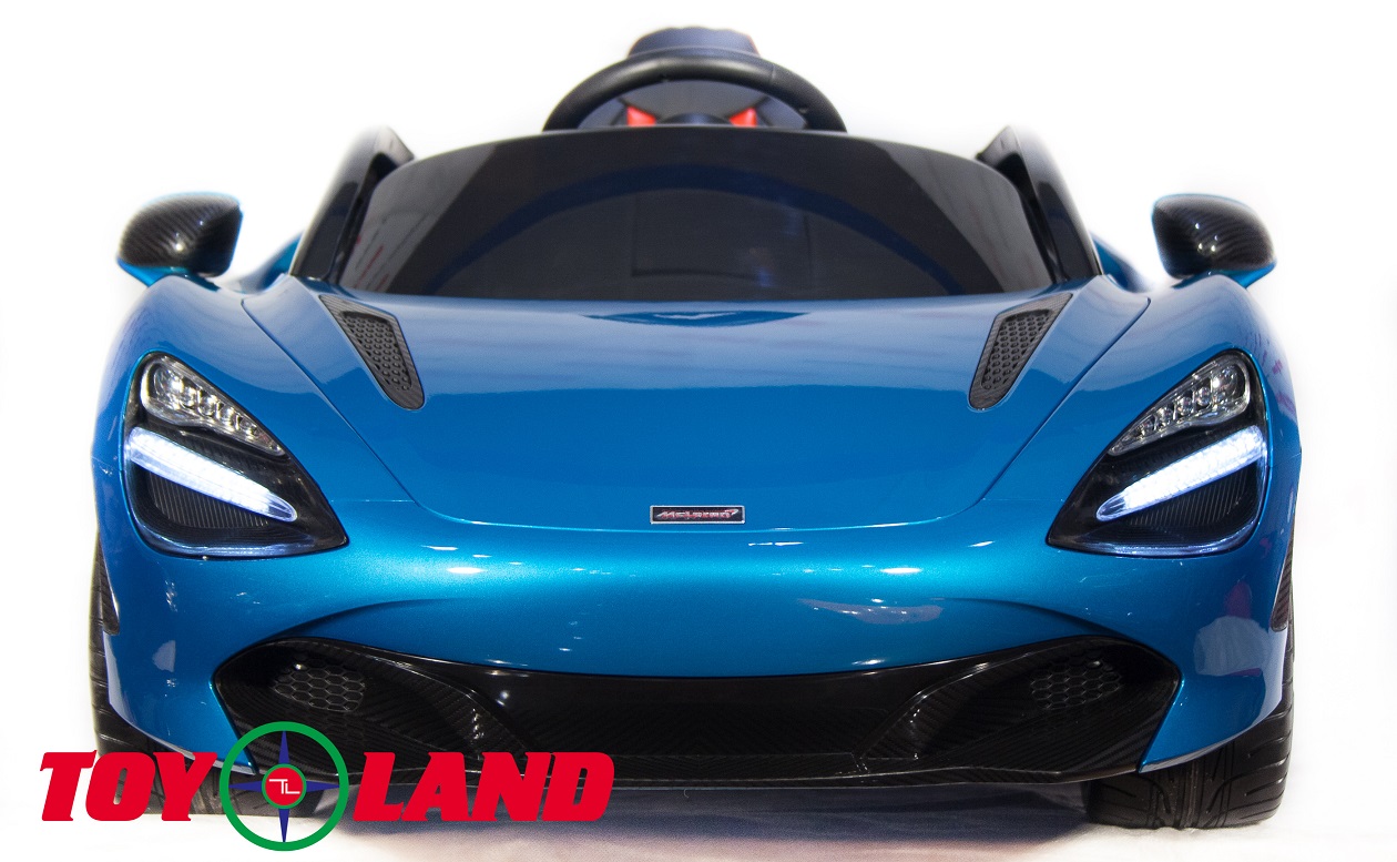 ToyLand Электромобиль Mclaren DKM720S синего цвета 