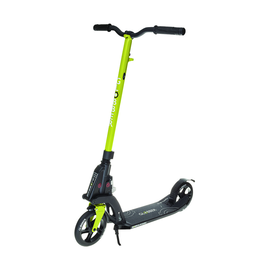 

Двухколесный самокат Globber One K180, зеленый лайм