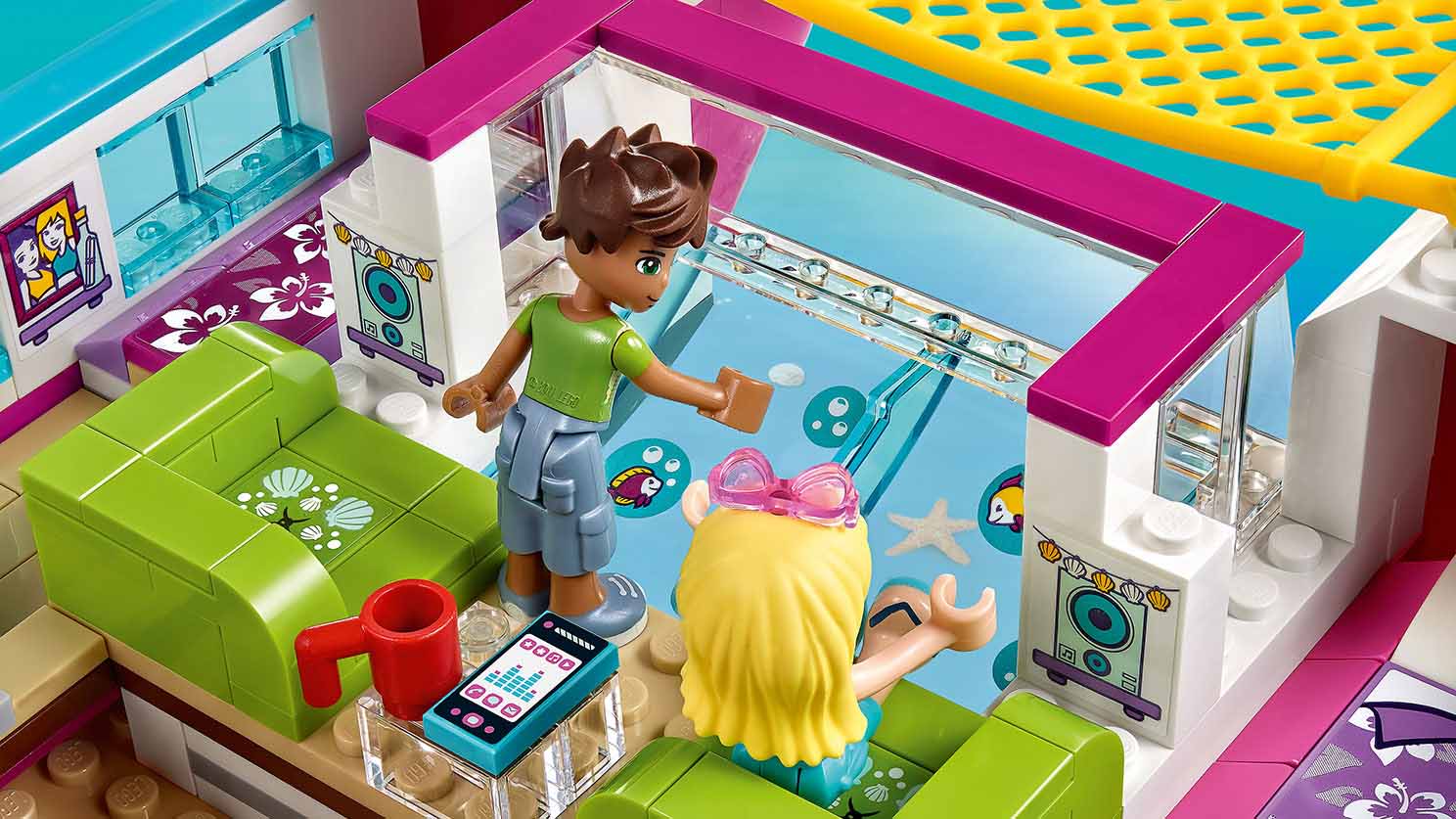 Конструктор Lego Friends. Катамаран Саншайн  