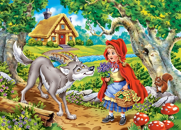 

Пазлы Castorland – Красная шапочка, 60 элементов