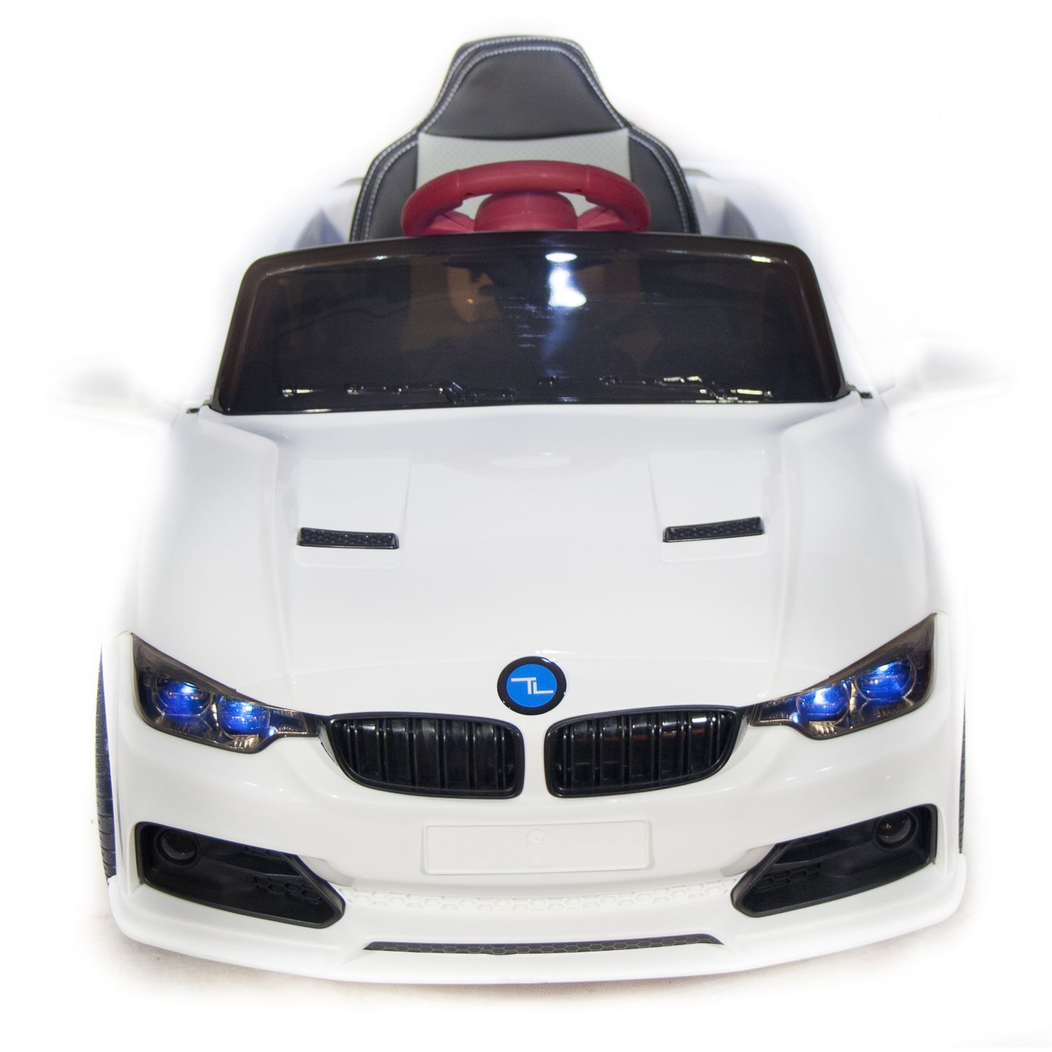 Электромобиль BMW 3 G, белый, свет и звук  