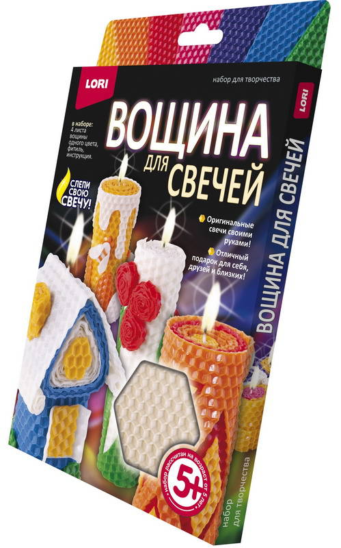 Вощина для свечей - Белая  