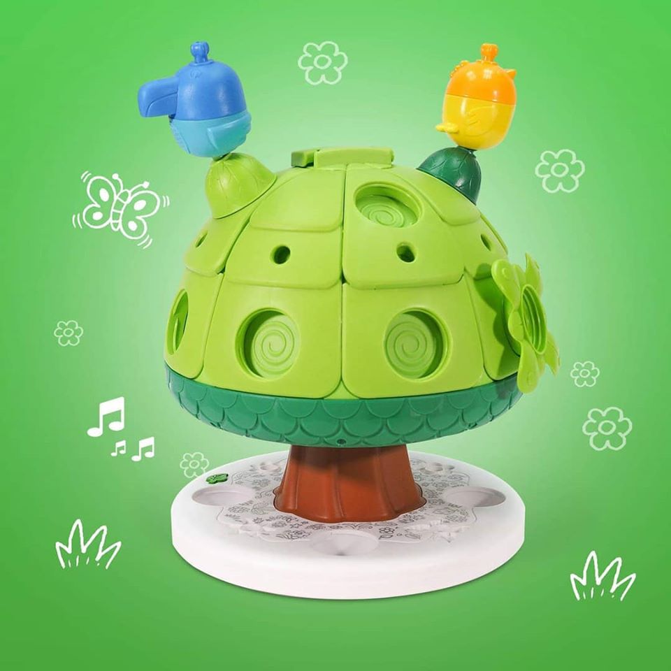 Игрушка развивающая Lalaboom - Дерево со звуковыми эффектами с аксессуарами, 8 предметов  