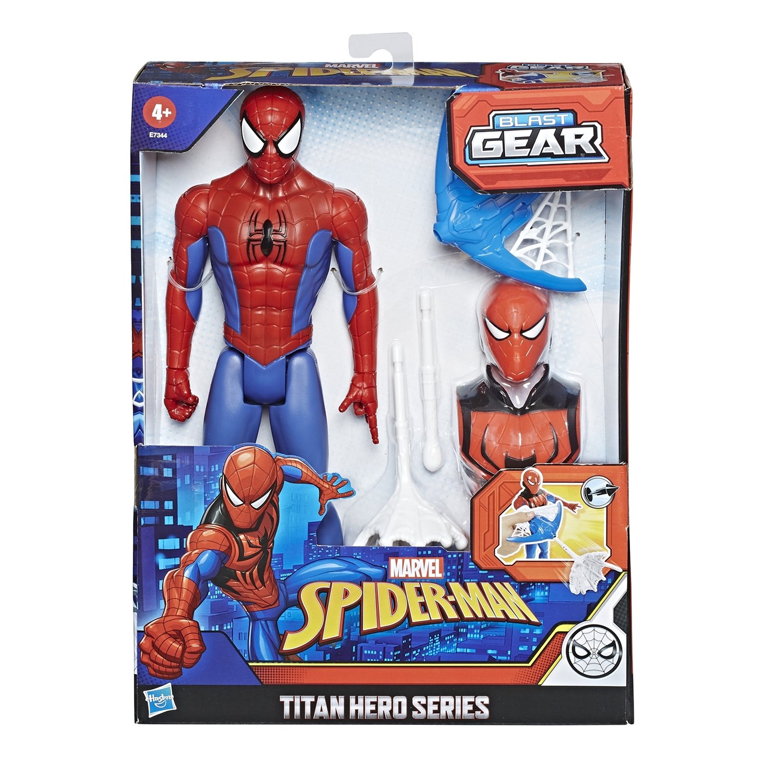 Игровой набор Spider-man - Человек паук с аксессуарами  