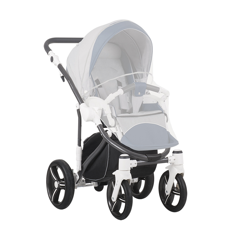 Детская коляска Bebetto Murano Colours  2 в 1 шасси матовый графит/GRM C02  