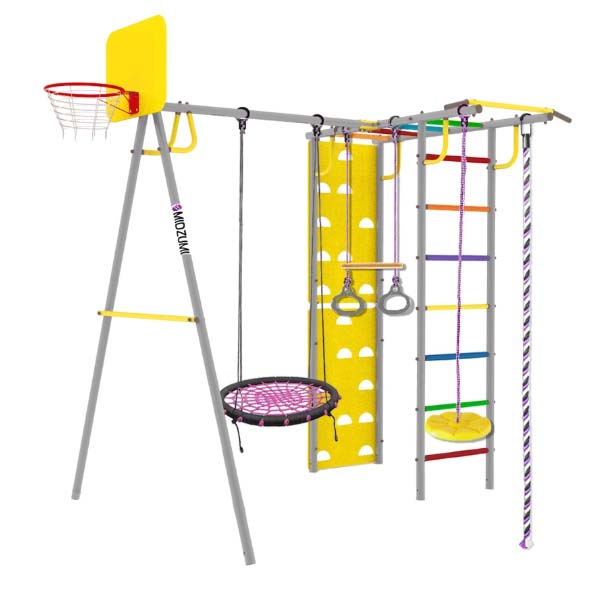 

Спортивно-игровой комплекс Midzumi Rainbow Large ХL, туманное утро