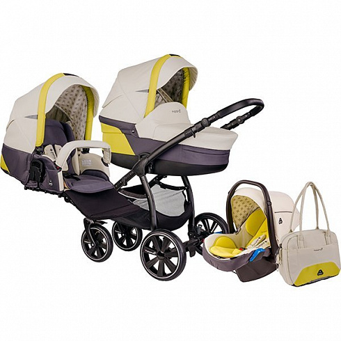 

Коляска детская Noordi Polaris SP 3/1, silver citronelle