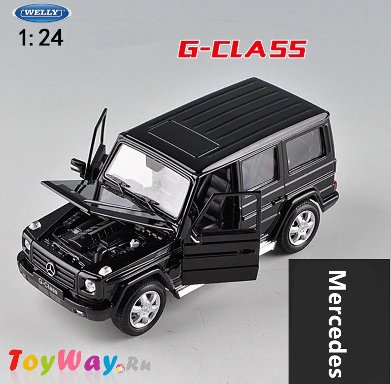 Модель машины - Mercedes-Benz G-Class, масштаб 1:24  