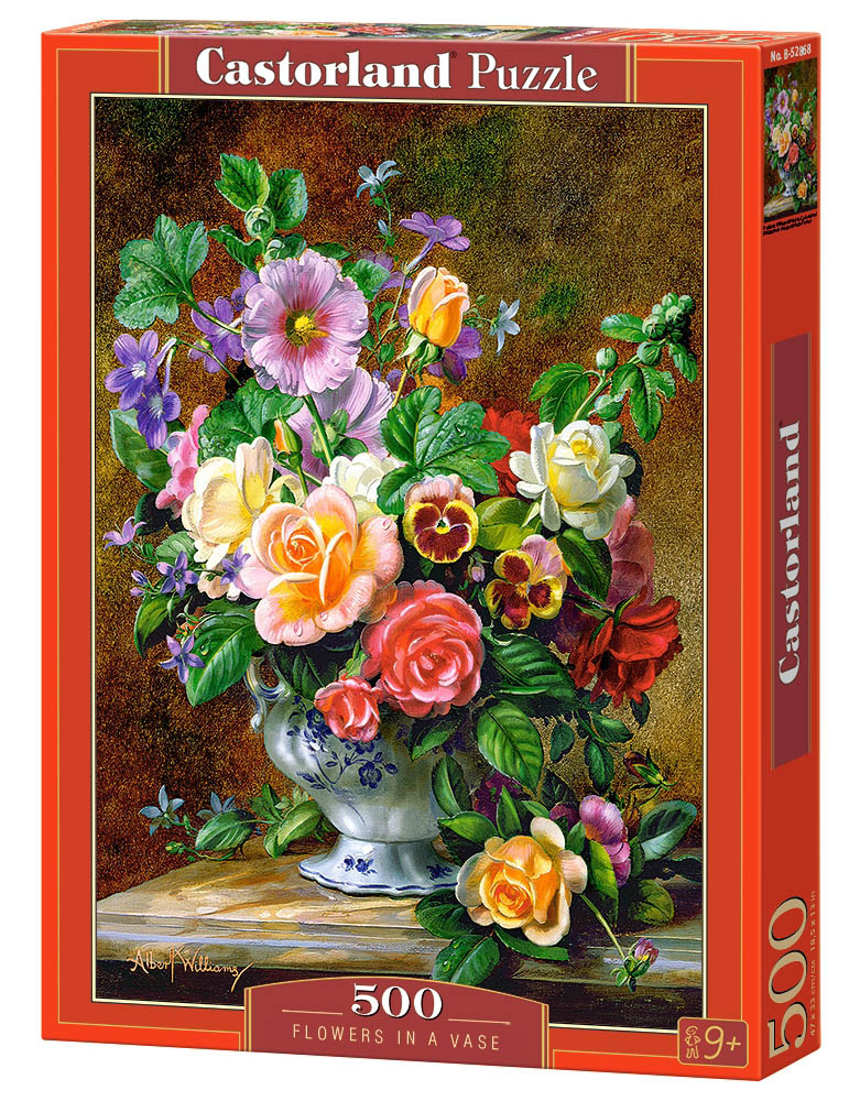 Пазлы Castorland – Цветы в вазе, 500 элементов  