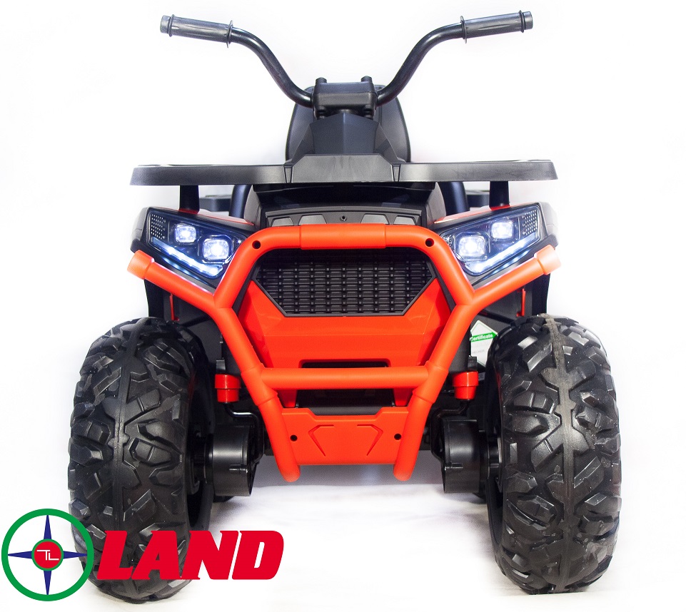 Детский электроквадроцикл Qwatro 4х4 ToyLand XMX607 красного цвета 