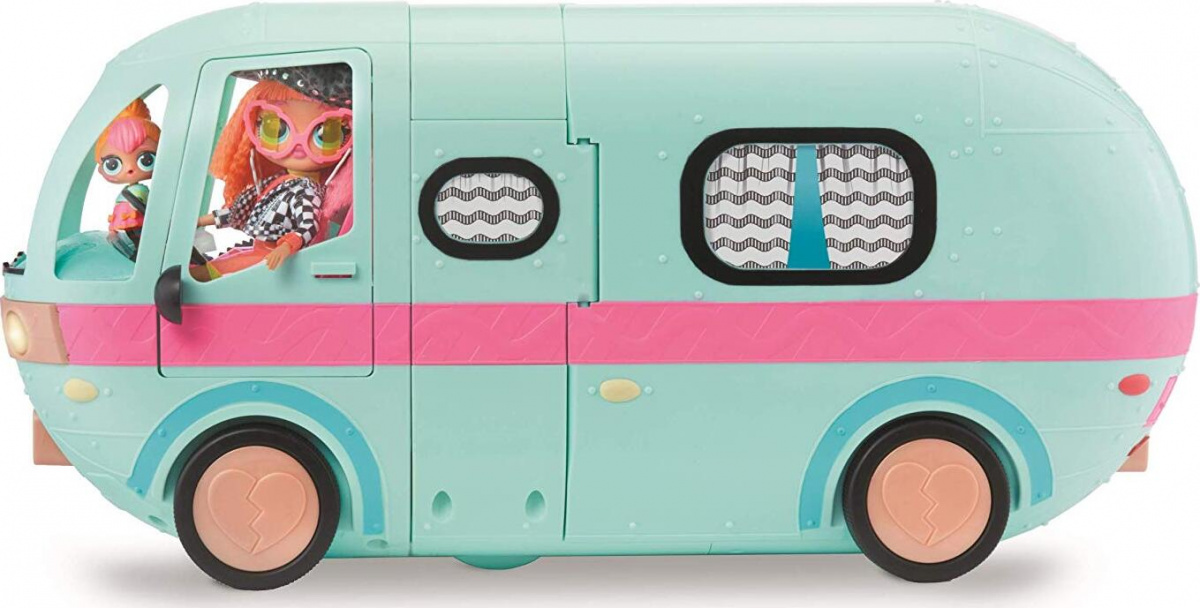 Автобус для кукол LOL Surprise Glamper, свет и звук  