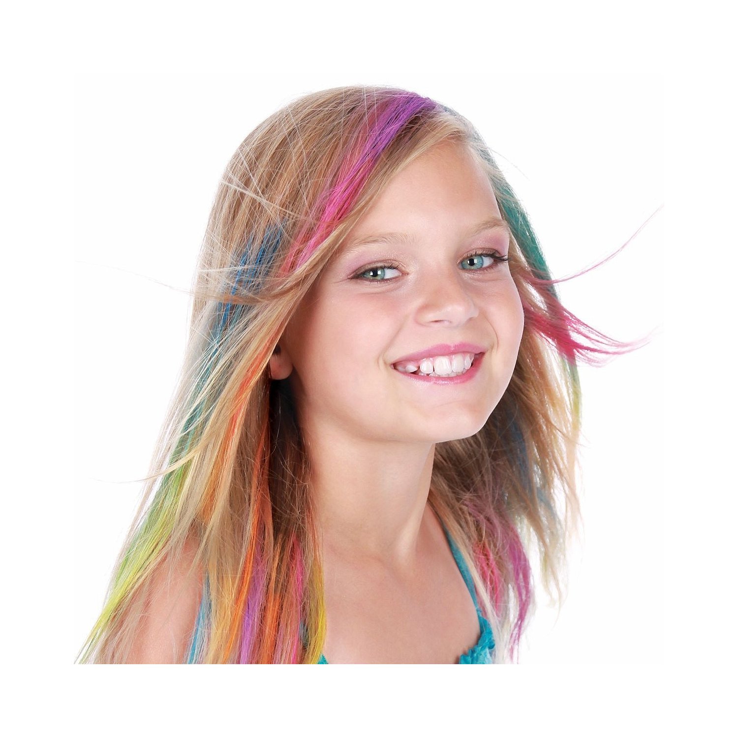 Прядки на волосах для девочек. Покраска волос детям 10 лет. Разноцветные пряди. Окраска волос детям. Детские стрижки девочке.