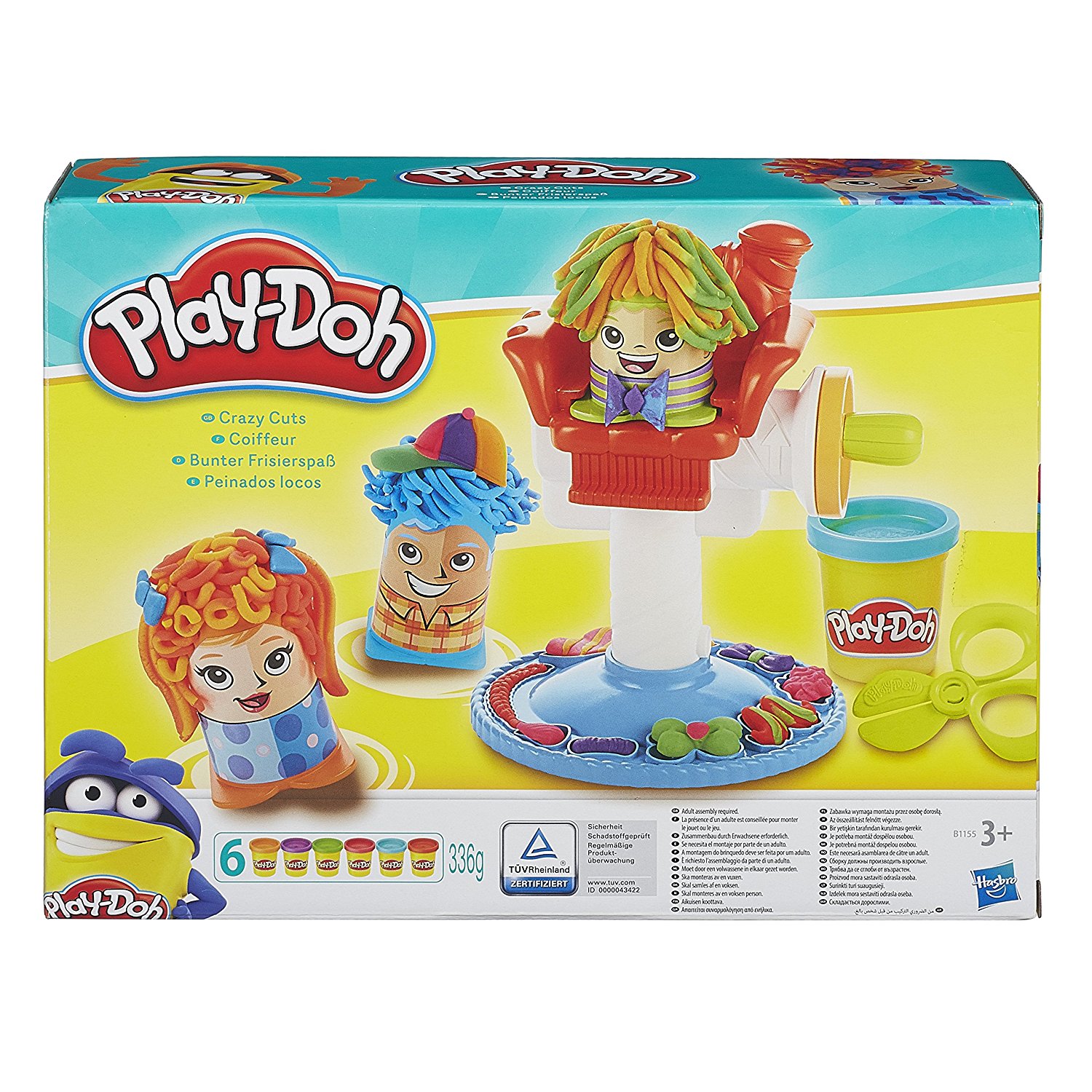 Игровой набор Play-Doh - Сумасшедшие прически  