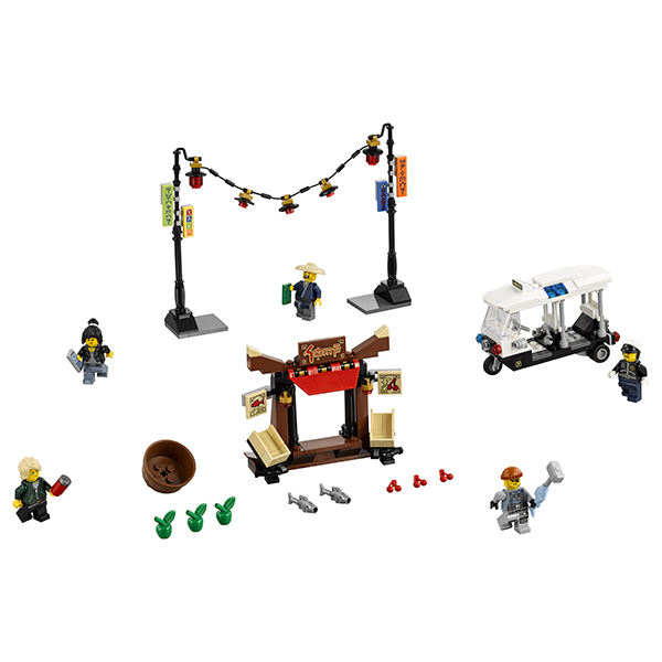 Lego Ninjago. Ограбление киоска в Ниндзяго Сити  