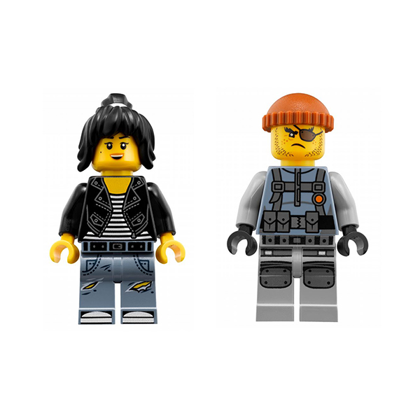 Lego Ninjago. Ограбление киоска в Ниндзяго Сити  