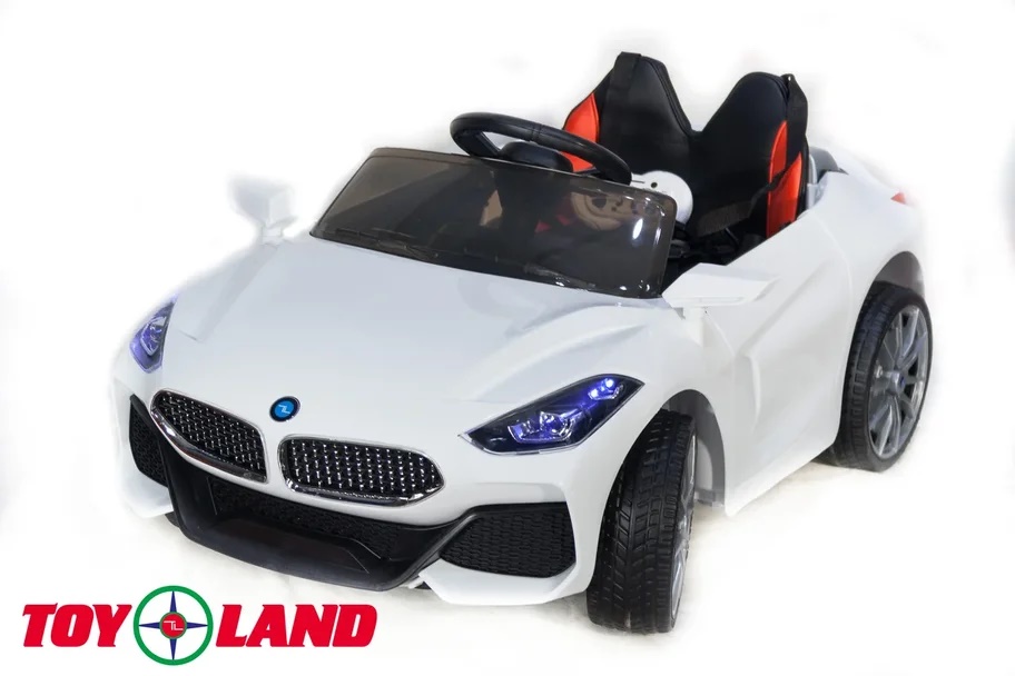 

Электромобиль BMW спорт YBG5758, белый, свет и звук
