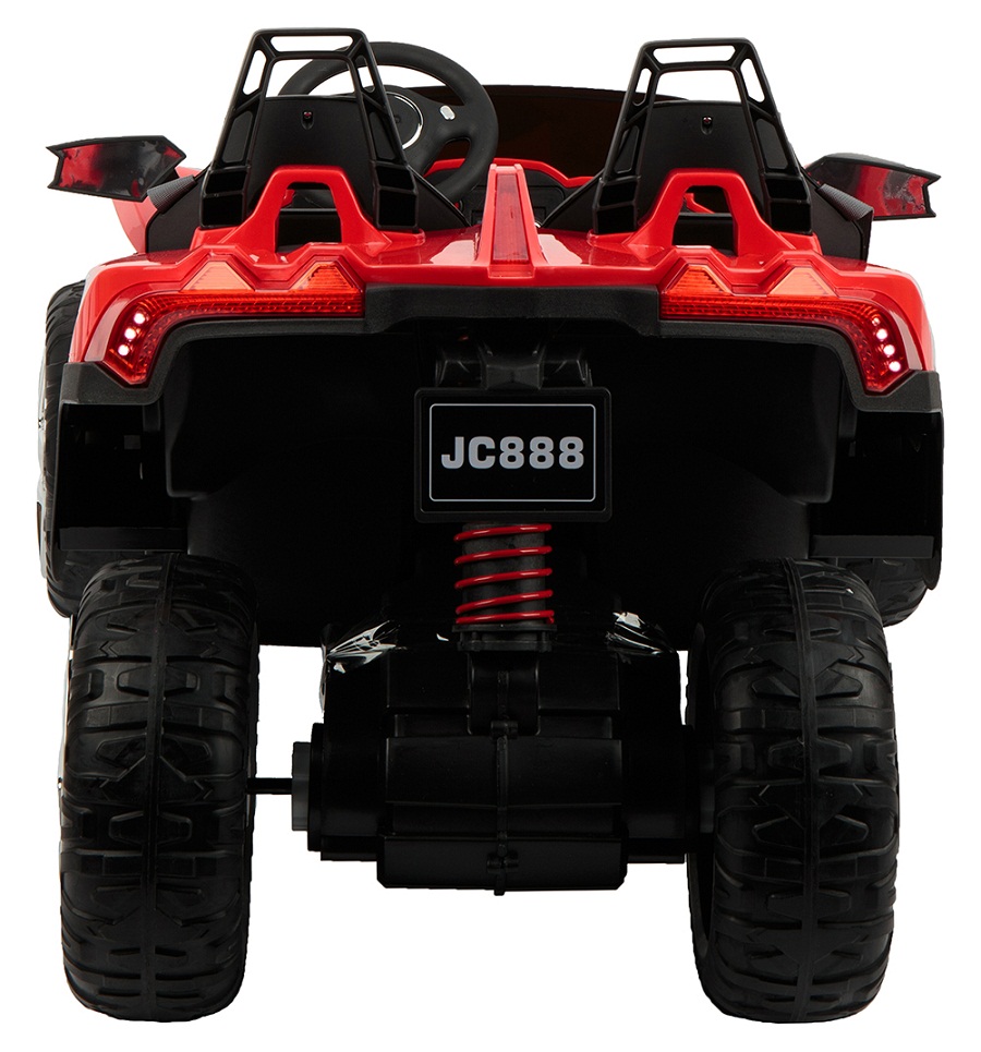 Двухместный электробагги ToyLand JC888 красного цвета, полный привод 