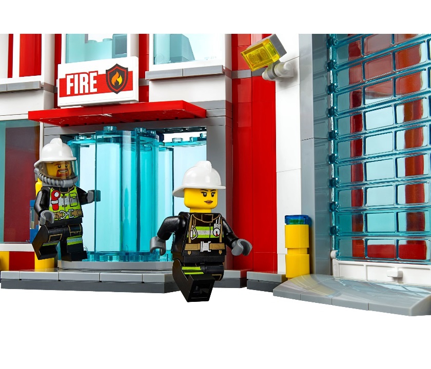 Lego City. Пожарная часть  
