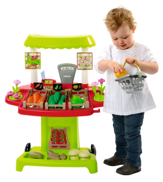 Игровой набор Овощной супермаркет с тележкой  