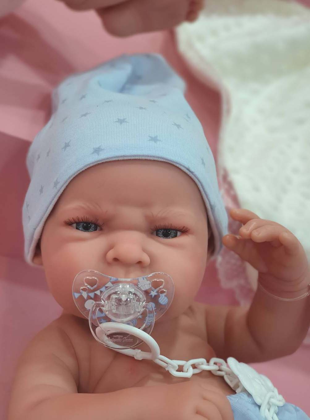 Кукла Лусио в голубом, 42 см  