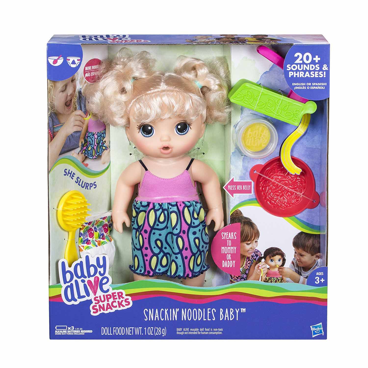 Кукла Baby Alive - Малышка хочет есть, 33 см  