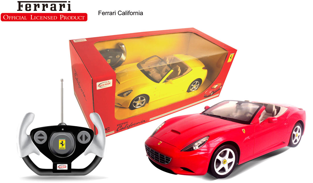 Ferrari California на радиоуправлении, масштаб 1:12  