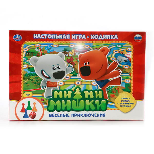

Настольная игра-ходилка Ми-Ми-Мишки. Веселые приключения