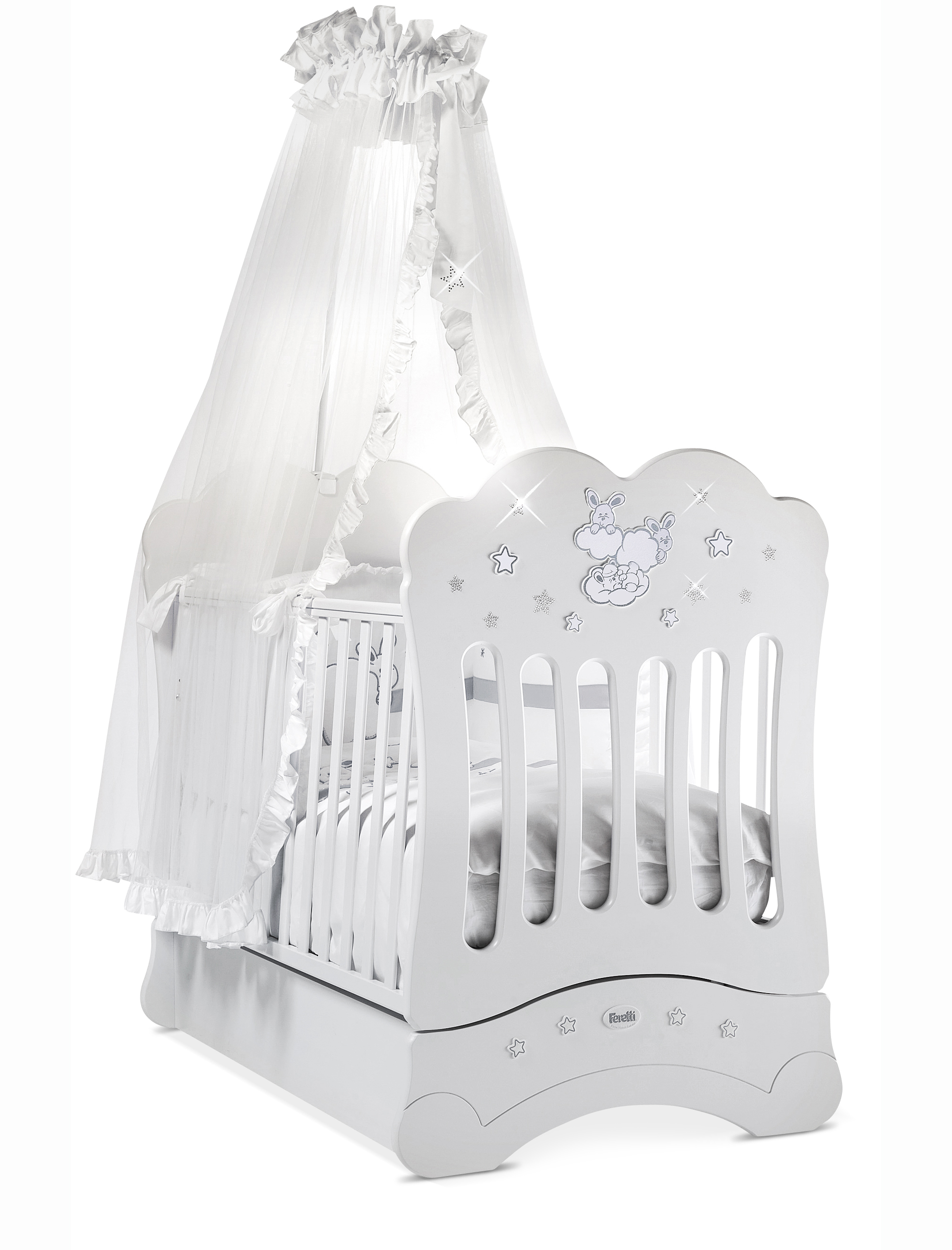 

Кровать детская Feretti Fms Etoile Bianco/White