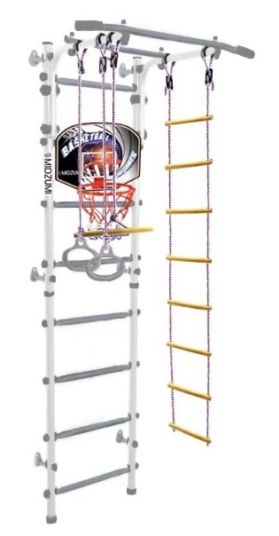 

Шведская стенка Midzumi Banji Basketball Shield, цвет - снежный барс