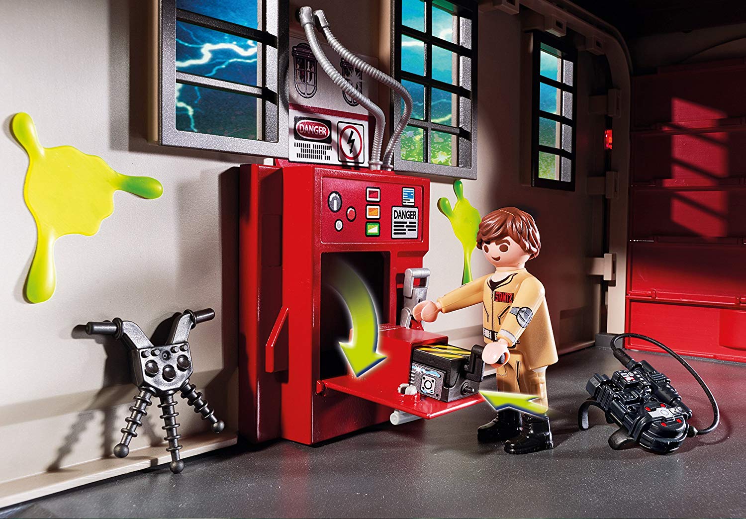 Playmobil Ghostbusters 9219 Пожарное депо Охотники за привидениями 