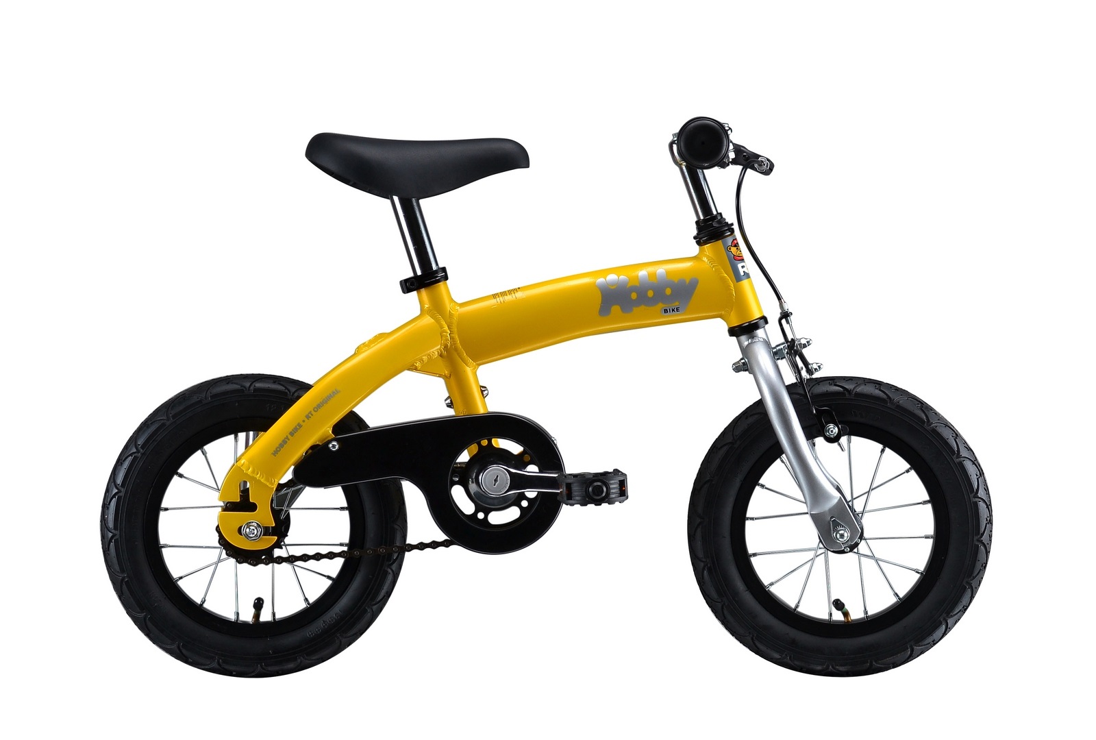 Детский велобалансир-велосипед Hobby-bike RT original yellow aluminium, 4477RT 