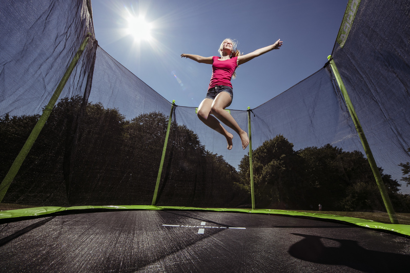 Батут Hudora Family Trampoline 300V  