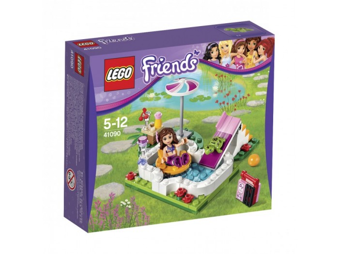 Lego Friends. Маленький бассейн Оливии  