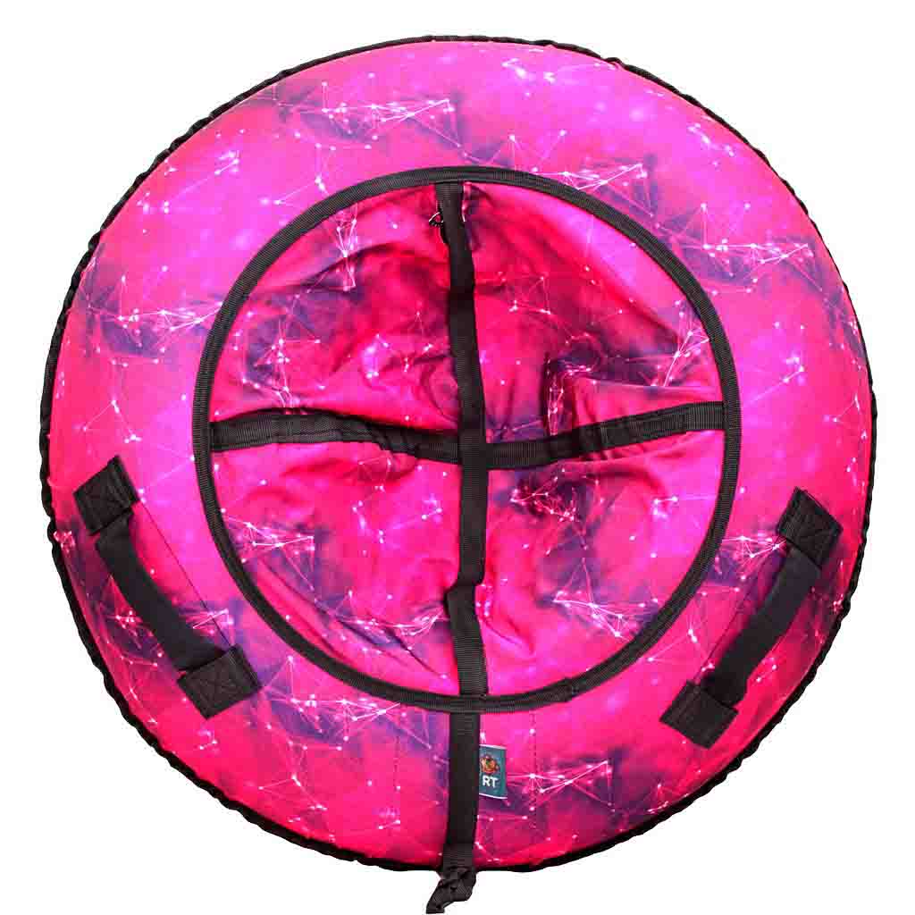 Санки надувные – Тюбинг RT Созвездие розовое, 118 см  