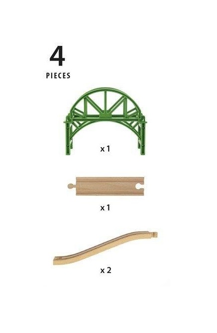 Арочный мост с возможностью наращивания, 4 элемента  